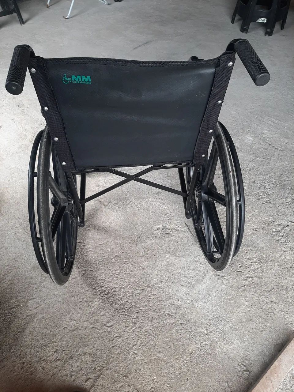 Cadeira de roda.