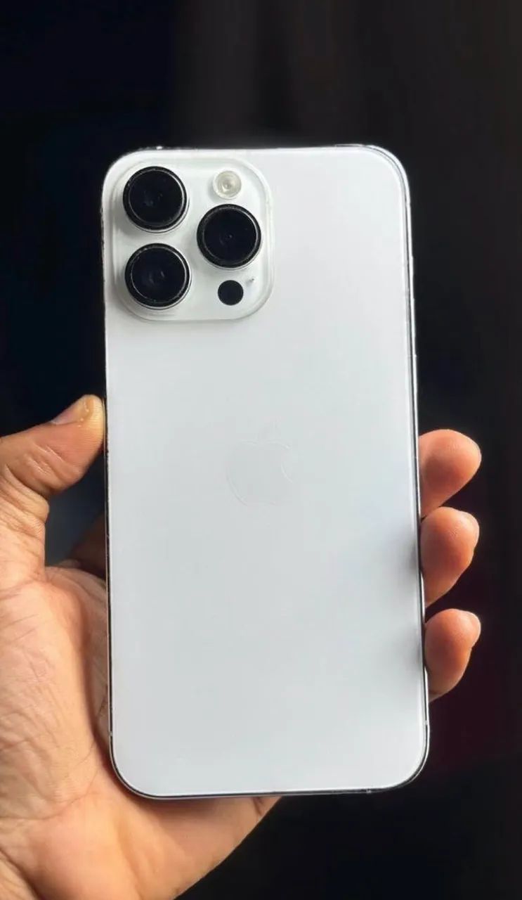 iPhone 14 Pro Max Branco 256GB 87% ZERO - Celulares e Smartphones