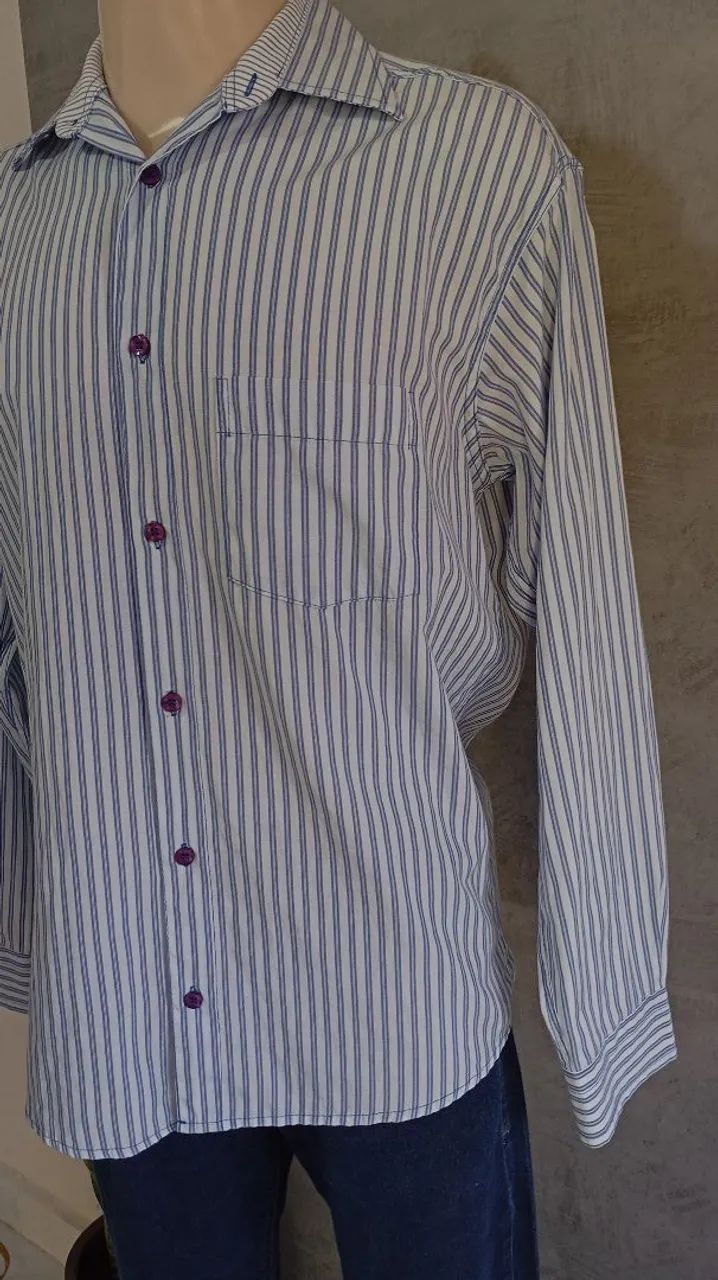 CAMISA SOCIAL MANGA LONGA  - Foto 3