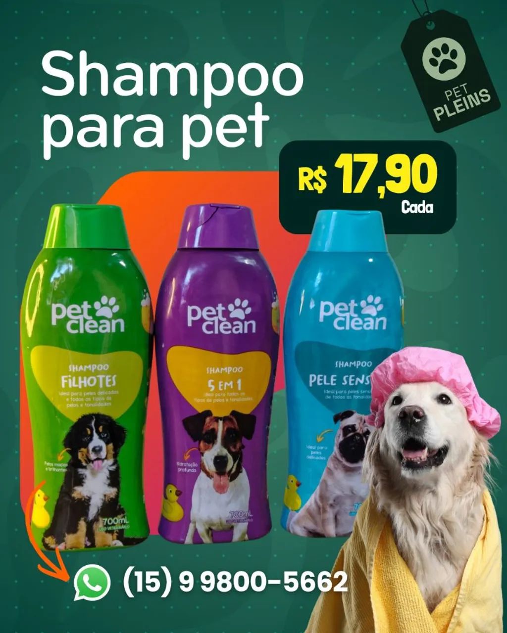 SHAMPOO PARA PET 