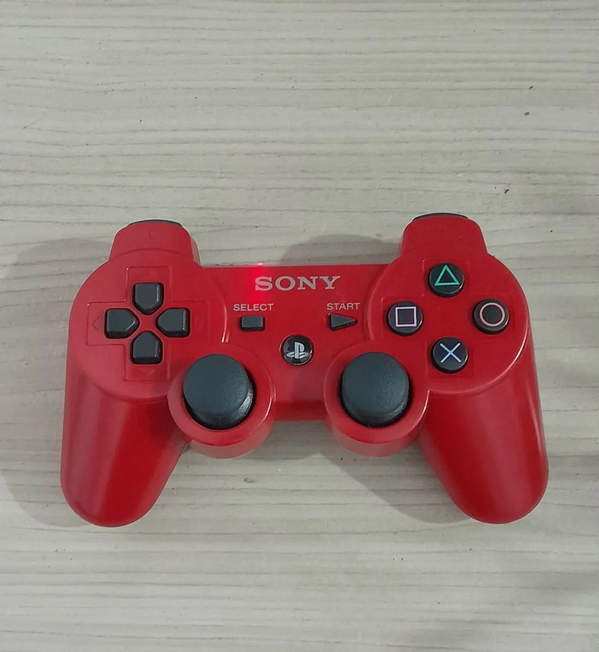 Controle Original Vermelho do PS3