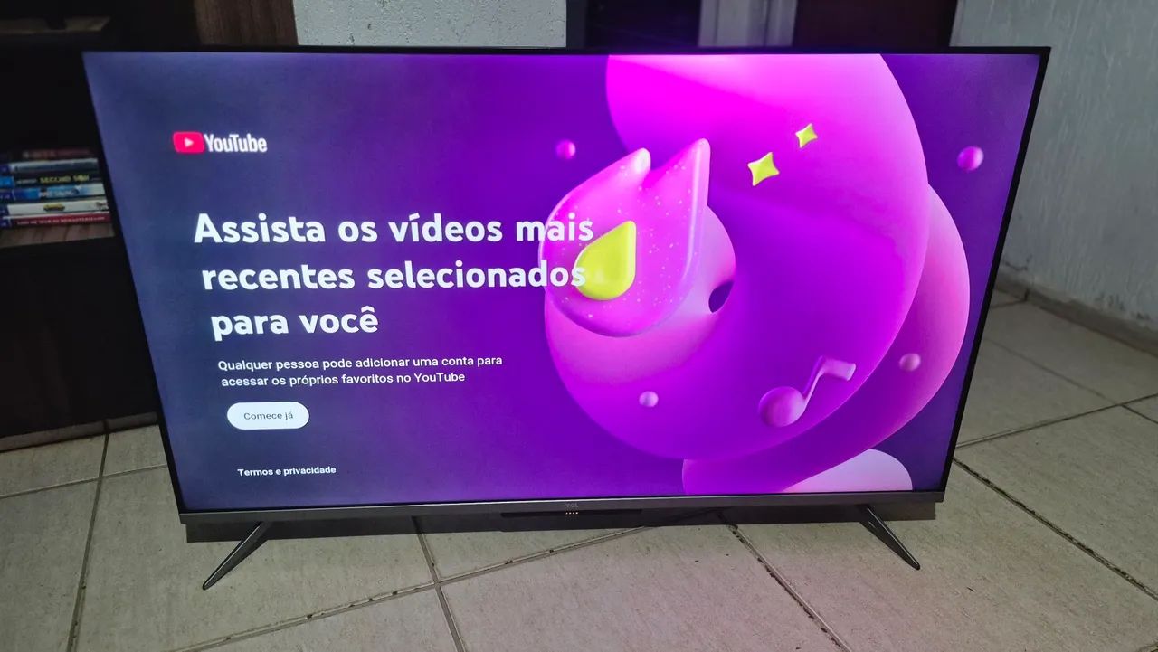 Tv smart 50 4K Android TCL Nota Fiscal  - Foto 5