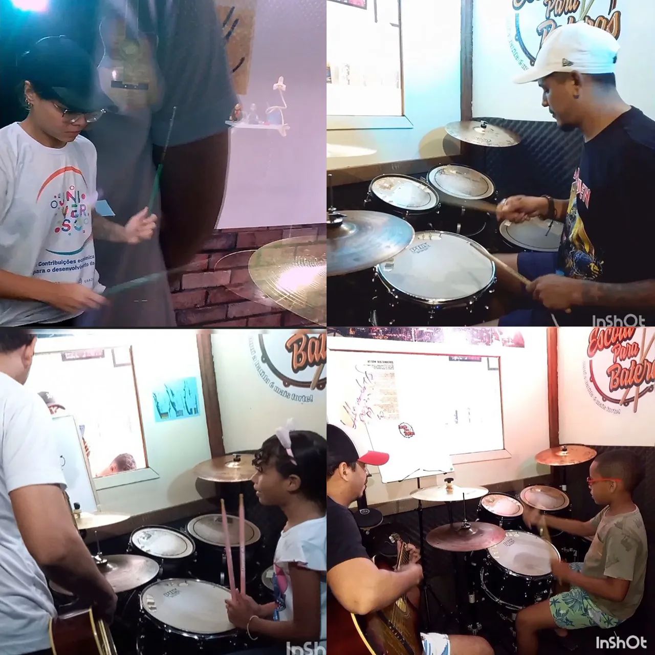 Aula de bateria 
