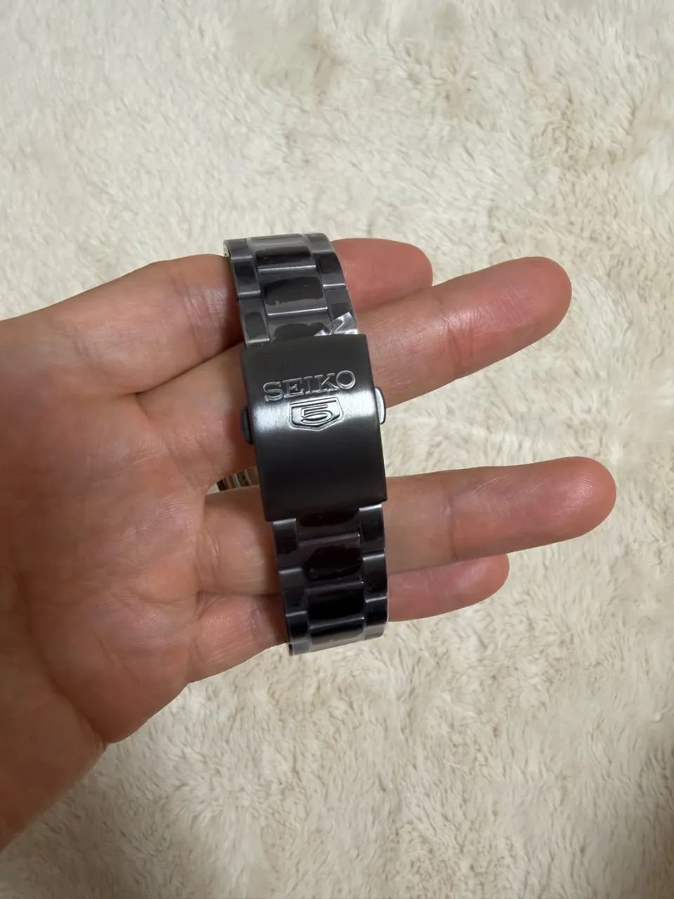 Seiko 5 black thunder  - Foto 4