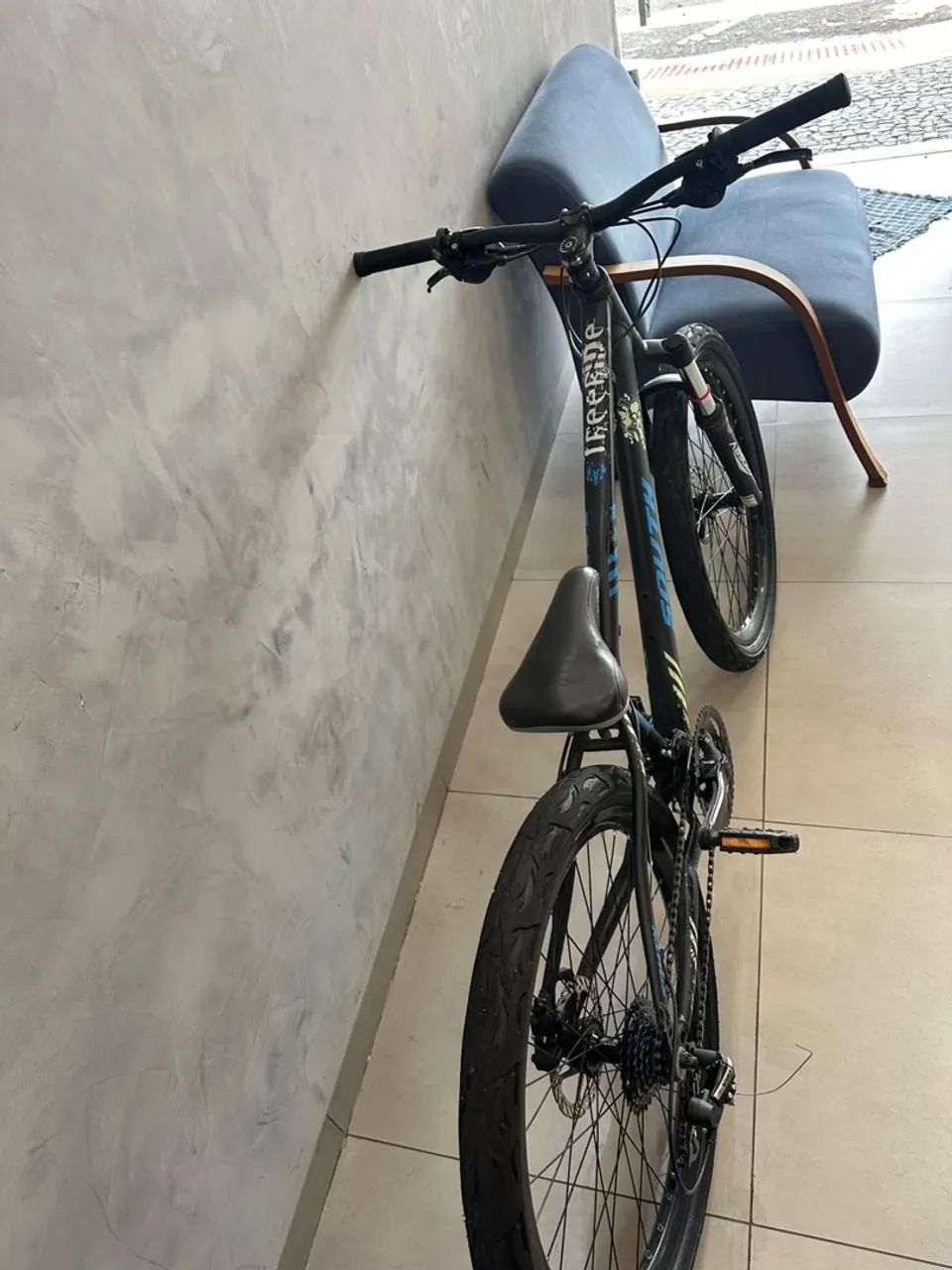 Vendo bicicleta aro26 - Foto 4