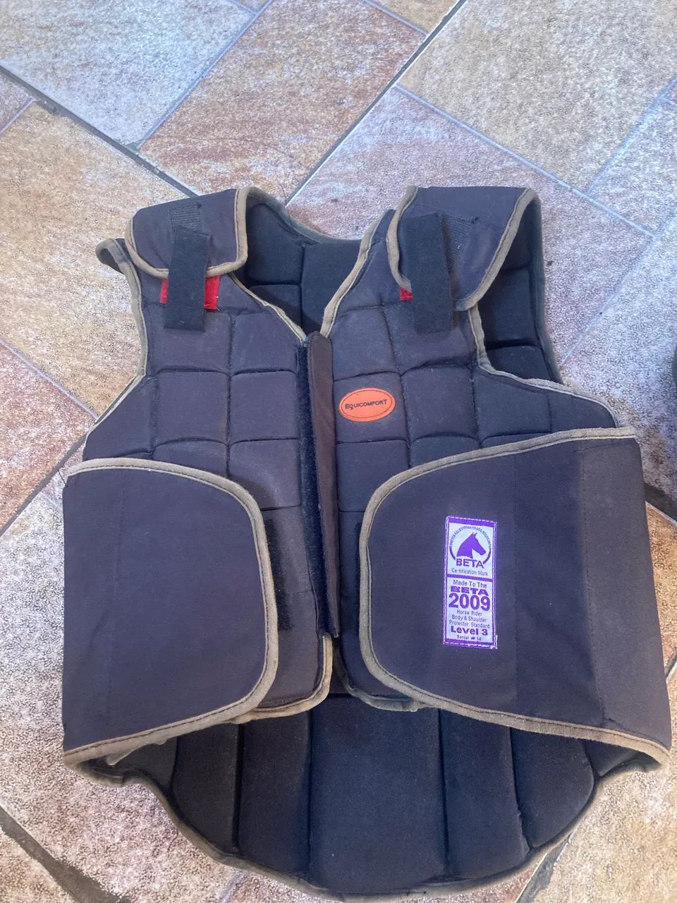 colete de proteção para hipismo