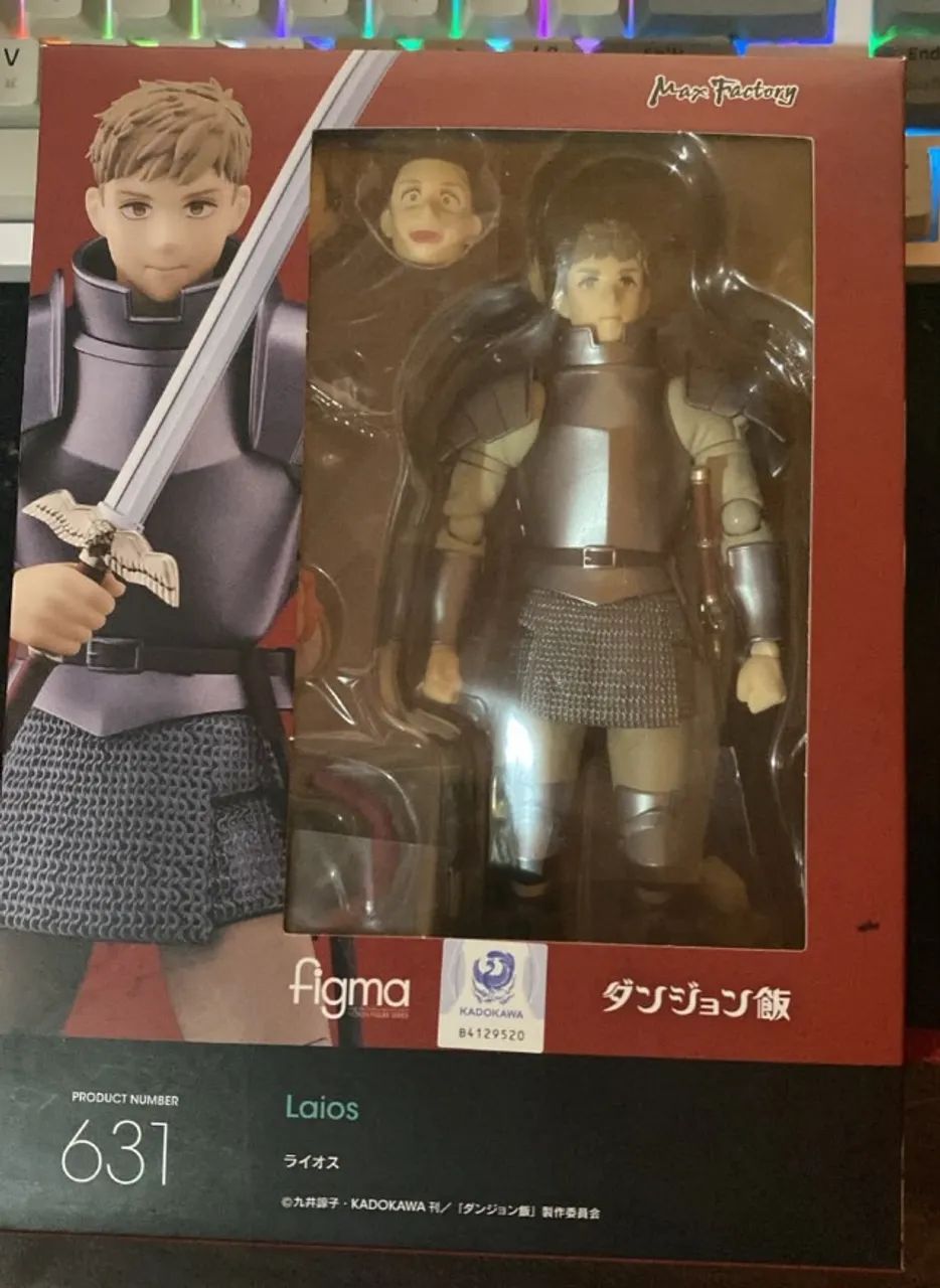 Boneco Figma Laios com bonus