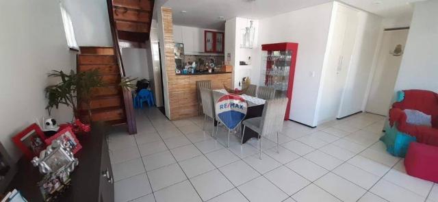 Apartamento duplex com 4 dormitórios à venda, 143 m² por r$ 395.000 - papicu - fortaleza/c - Foto 12