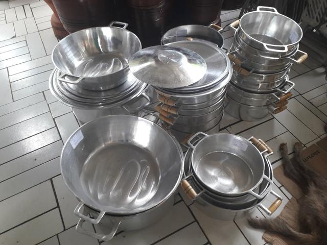 Panelas de alumínio batido - Foto 2