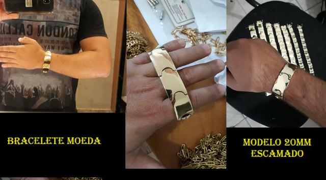 Bracelete de moeda antiga - Foto 3