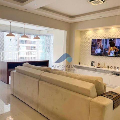 Apartamento com 3 dormitórios à venda, 100 m² por r$ 625.000 - jardim das indústrias - são