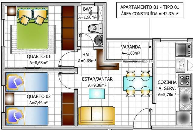 MM Apto com ent. R$ 199,00!!!! - Foto 6