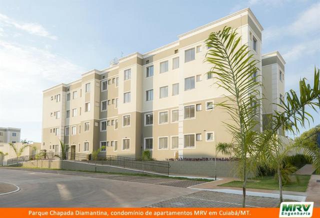 RARO! Apartamento 2 Quartos com Jardim Privativo. Parque Chapada Diamantina MRV - Foto 2