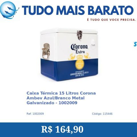 PROMOÇAO CAIXA TÉRMICA CORONA 20 litros