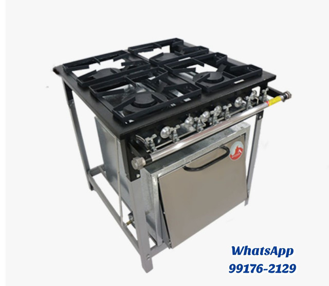 FOGÃO INDUSTRIAL 4 BOCAS CLM FORNO, PREÇO PROMOCIONAL IMPERDÍVEL!! - Foto 3