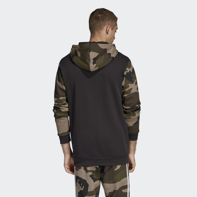 blusa capuz camouflage adidas