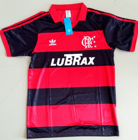 camisa flamengo anos 80