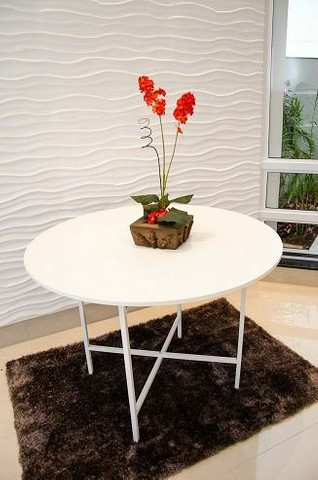 Conjunto Buffet Mesa c/4 Cadeiras - Fabrica - Foto 5