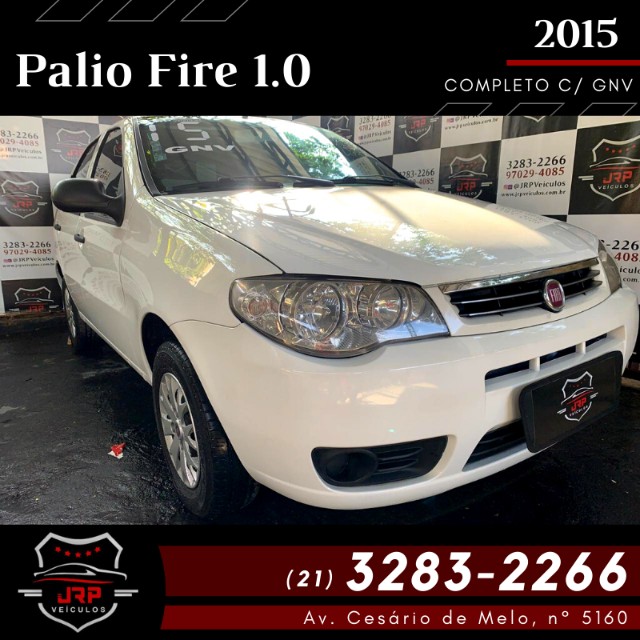 FIAT PALIO FIRE 1.0 2015 COMPLETA COM GNV