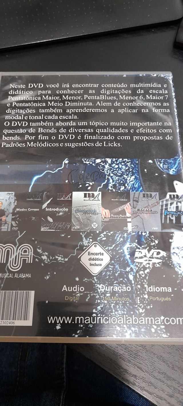 DVD - Modos Gregos - Mauricio Alabama - Original Usado - Foto 3