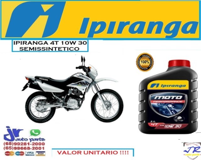 Oleo Ipiranga Moto 4T 10W30 Bros 2005