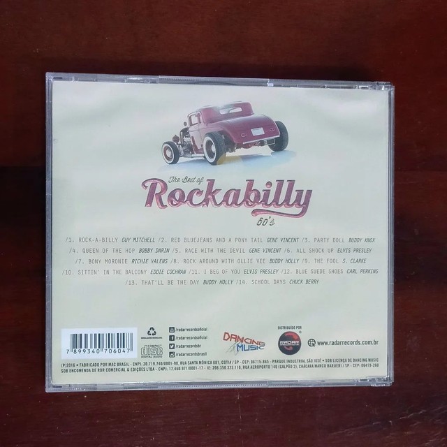 CD The Best Of Rockabilly  - Foto 2