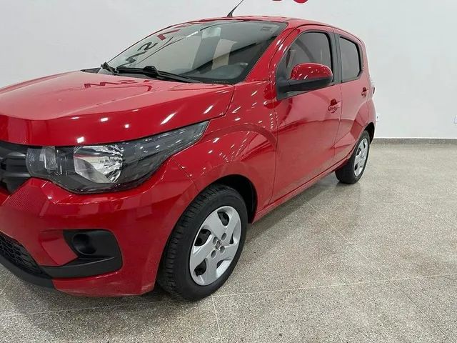 Carro Fiat Mobi 1.0 LIKE FIRE FLEX . Vermelho usado 2018 em