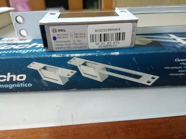 FECHO ELETROMAGNETICO HDL FEC-91 LF. NOVO.