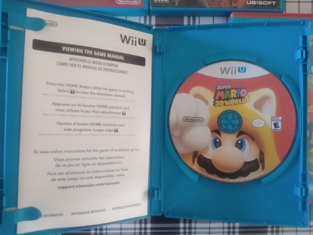 Jogos de WiiU - olhar a descrição