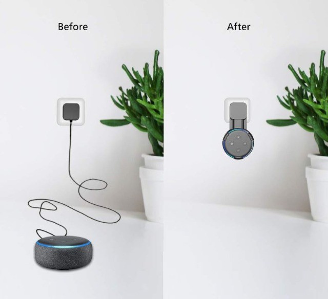 Alexa Suporte Echo Dot 3 Stand De Tomada Amazon.  Arduino Automação COD-CP703 - Foto 5