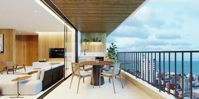 Apartamento com 3 dormitórios à venda, 142 m² por R$ 1.780.000,00 - Tambaú - João Pessoa/P - Foto 3