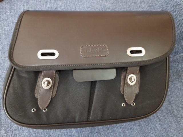 Bagageiro Triumph Bonneville original - Foto 2