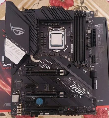 Kit Placa Mãe Rog Strix Z490-F + i9 10900Kf + G.SkiLL TridentZ RGB 32Gb 4000 MHz - Foto 2