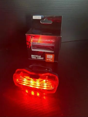 Sinalizador Traseiro Led USB Alta Potência 