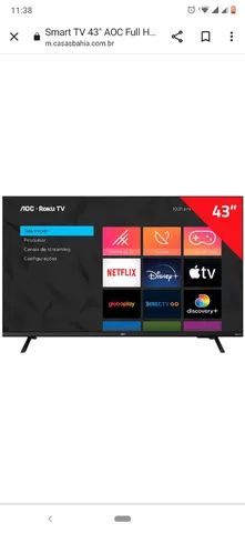 Smart TV 43 AOC Full HD