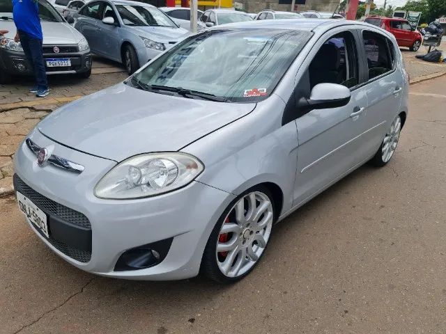 Palio 1.0  Attractive ano2013 rodas aro 18 cadastrada  com som completo - Foto 2