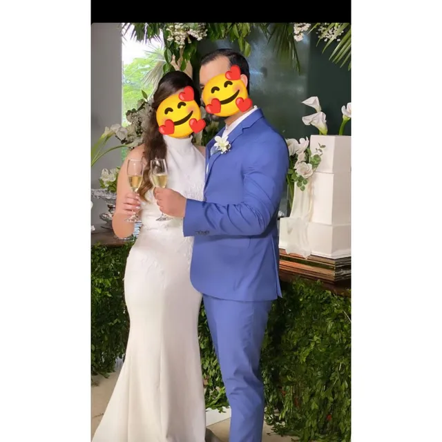 Vestido de noiva elegante