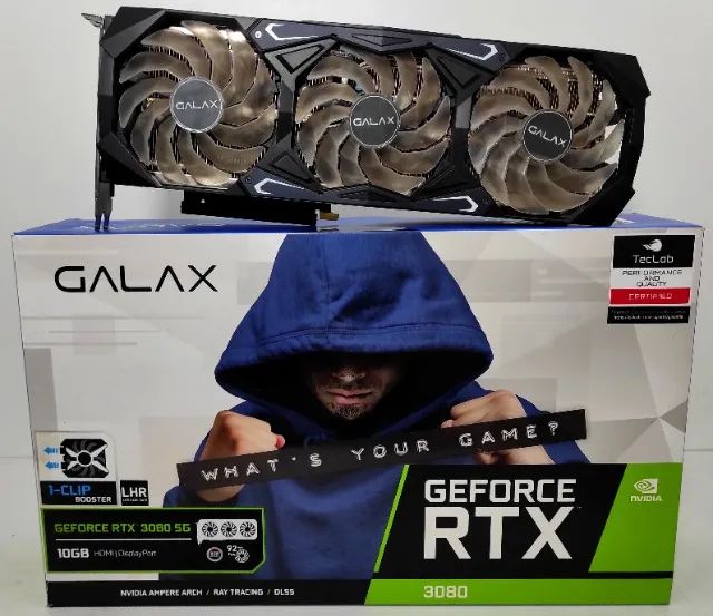 Placa de Vídeo Galax RTX 3080 (Semi Nova) - Foto 6