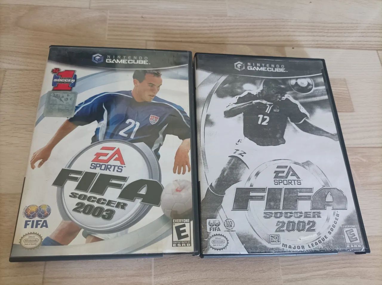 FIFA Soccer 2002 e 2003 para Nintendo GameCube