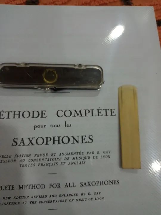 Palheta Fibracell 1,5 sax alto Troco!! - Foto 3