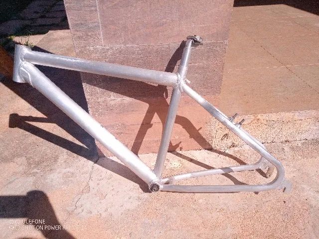 Quadro MTB Alfameq Tirreno vintage anos 90 tamanho 17, das primeiras construídas - Foto 4