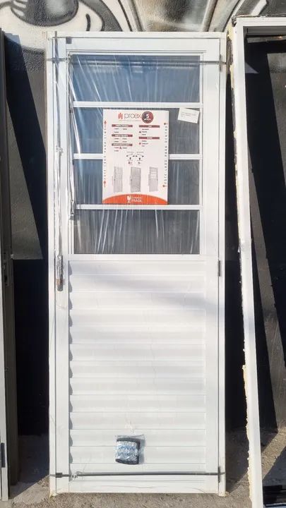 Proex White Up-and-Over Door