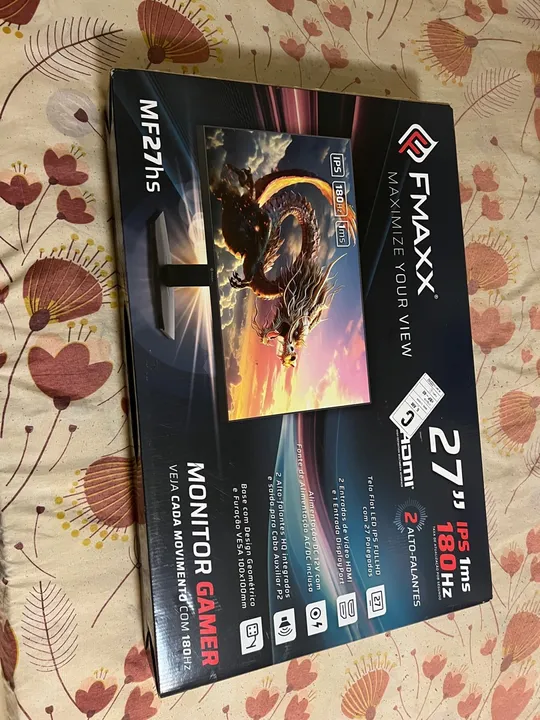 Monitor Gamer 27 FMAXX 180hz 1ms ips