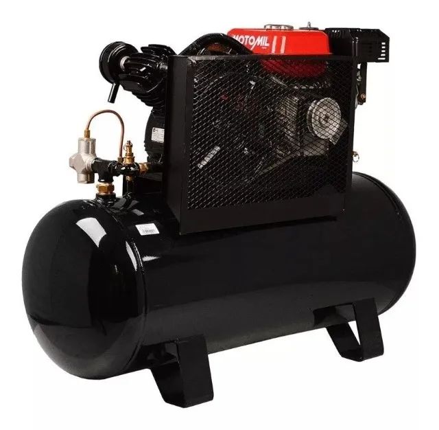 Compressor De Ar A Gasolina 5,5 Hp Cmv 15 / 130 Litros - Mot - Foto 3