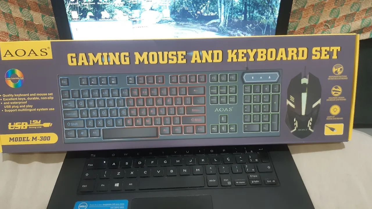 kit teclado e mouse gamer rgb - já é o menor preço - Foto 2