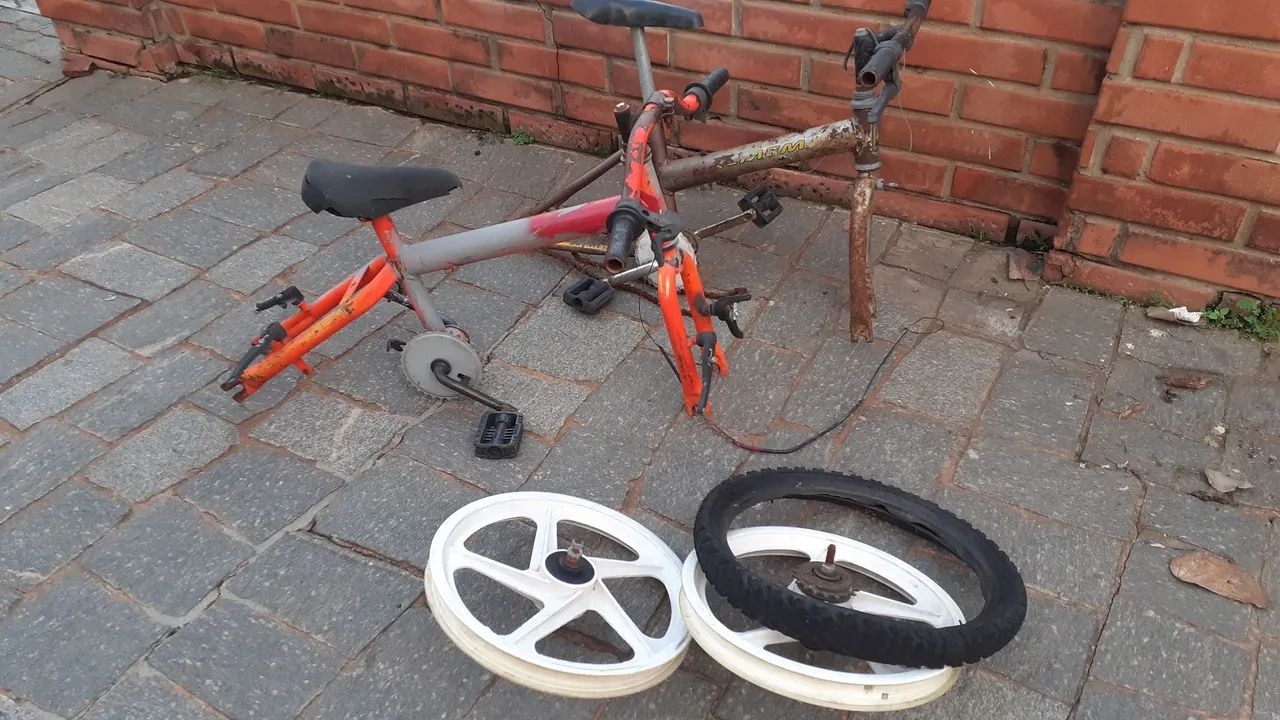 Peças bicicleta infantil aro 16 - Foto 2