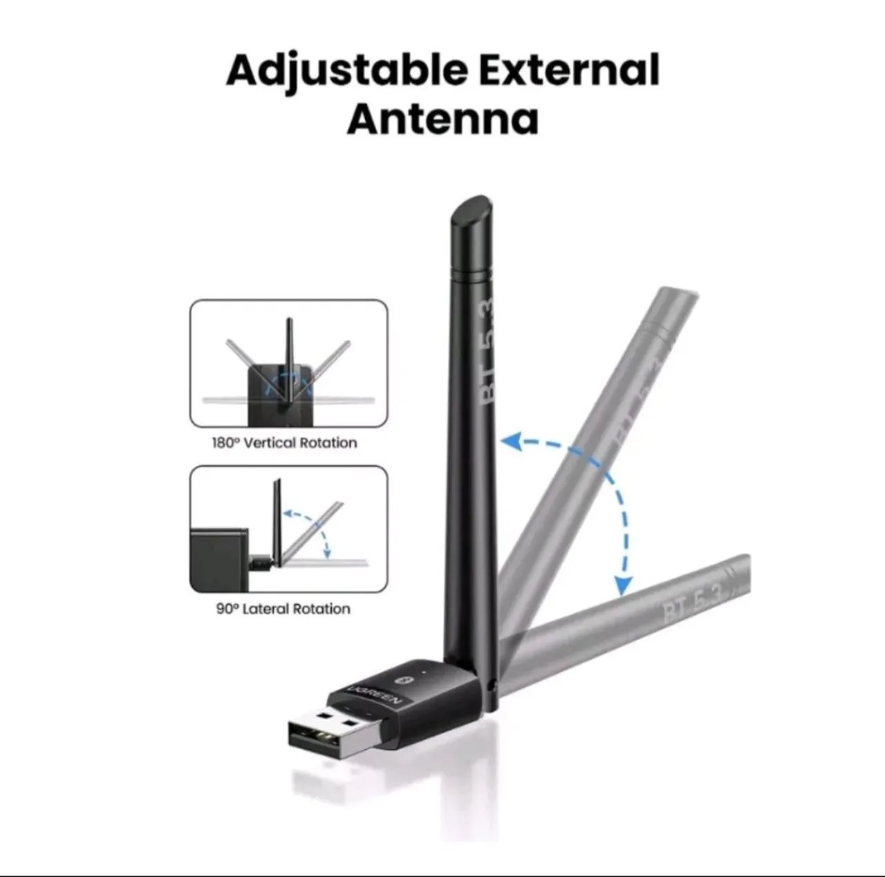 Adaptador Ugreen Bluetooth 5.3 - Foto 2