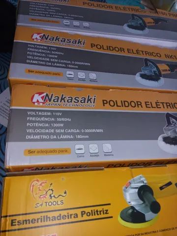 Politriz Tipo Dewalt 7 Polegadas - Lixadeira Orbital 1300w - Profissional Top - Foto 5