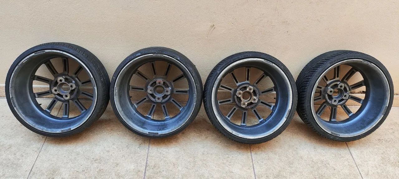 Rodas de liga leve aro 17 com pneus 185/35 - Foto 7