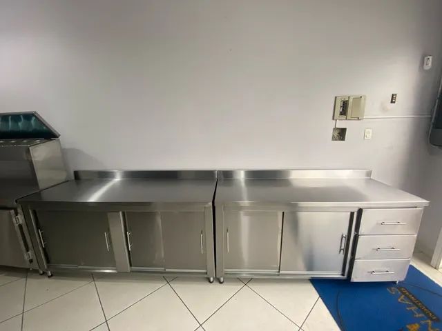 Gabinete industrial em aço inox sob medida  - Foto 4